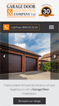 Mobile Screenshot of garagedoors.uk.com